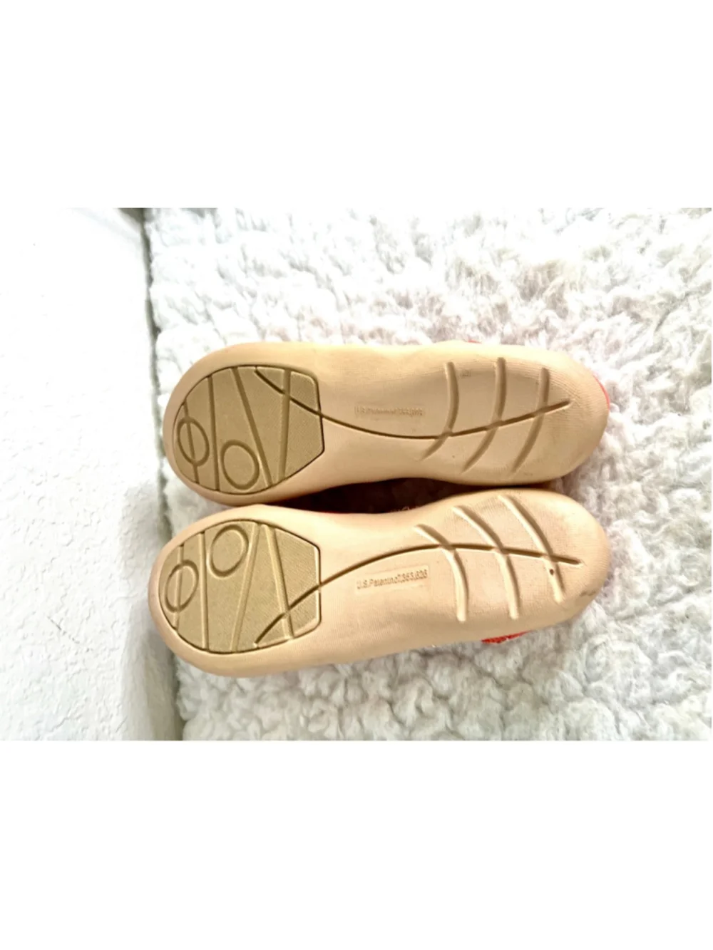 Comfort Ease Maggie Orange Canvas Slip-on Shoes Women Size 11M